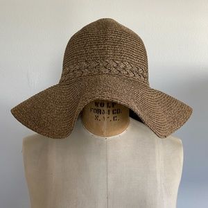 Brown Floppy Sun Hat